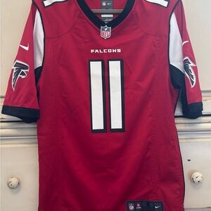 Authentic Nike Falcons Julio Jones Red Jersey Men's Small’s Small